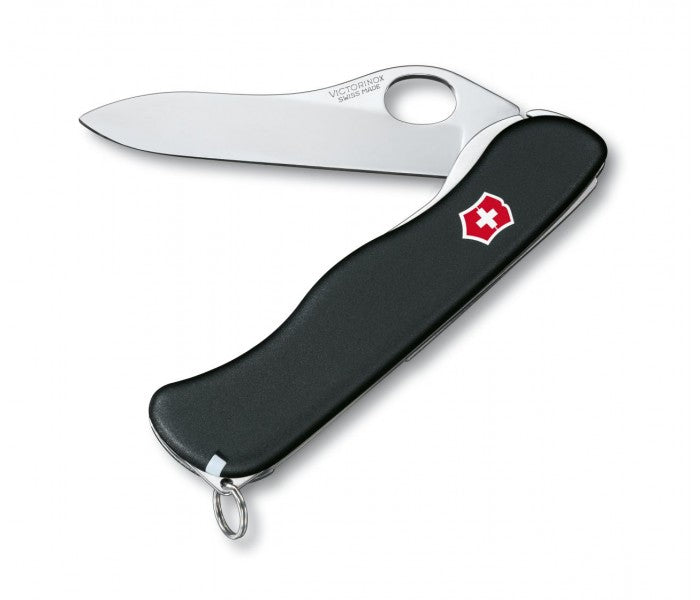 Victorinox Sentinel One Hand Black Folding Knife 0.8413.M3