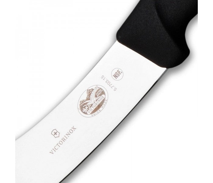 Victorinox Fibrox 15cm Curved Rigid Butcher Skinning Knife 5.7703.15