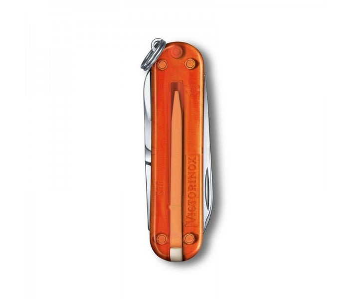 Victorinox Classic SD Fire Opal Transparent Orange Multitool 0.6223.T82G
