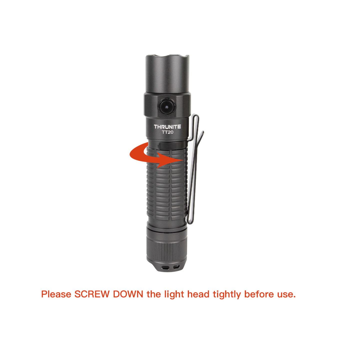 ThruNite TT20 Luminus SST70 CW LED 2526L Rechargeable Flashlight