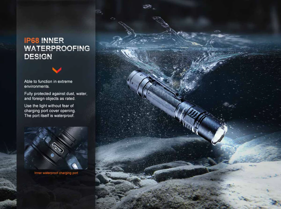 Fenix PD36R Pro Luminus SFT-70 LED 2800L Rechargeable Flashlight