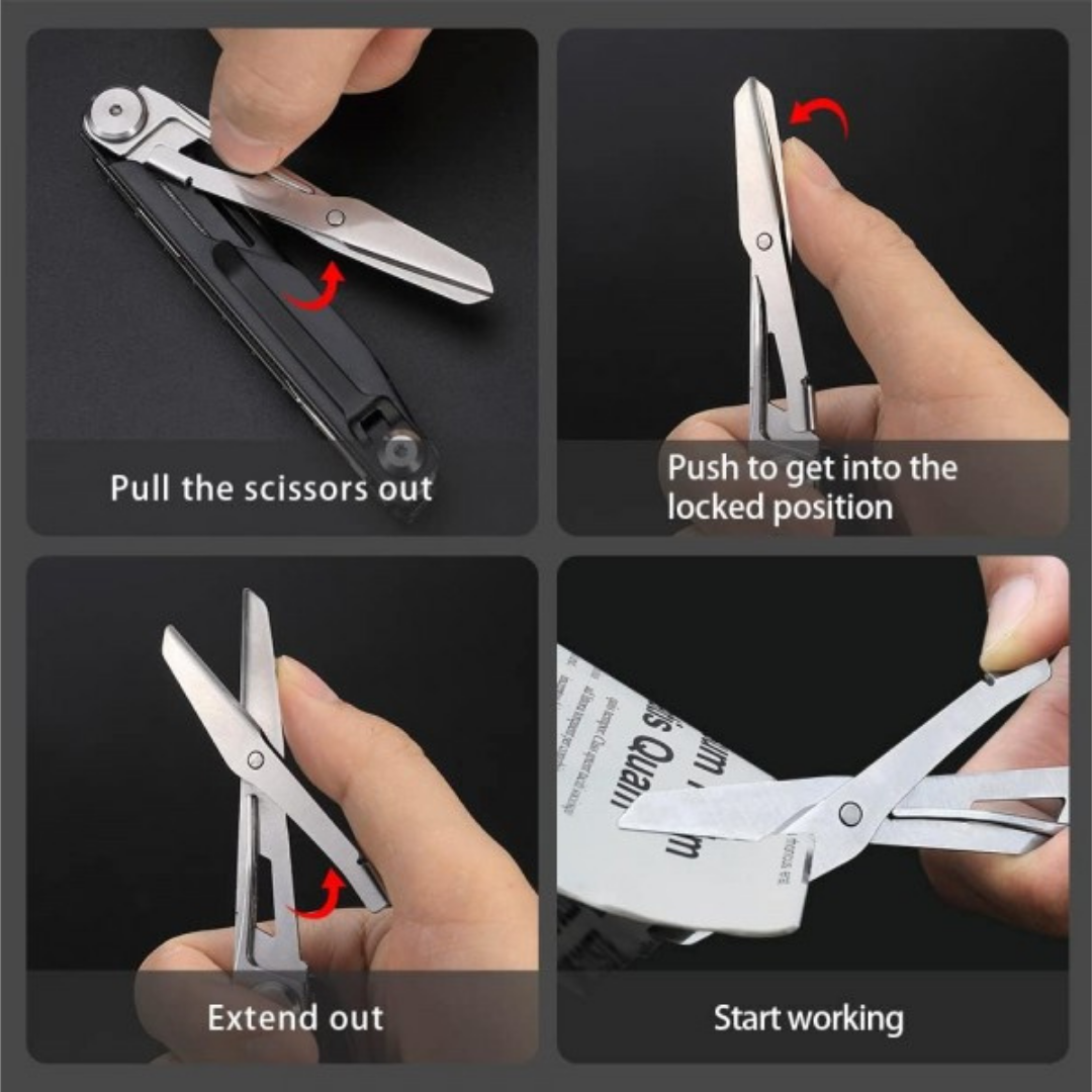 NexTool 12-in-1 Knight NE20153 EDC Steel Knife Scissors Multifunctional Multitool