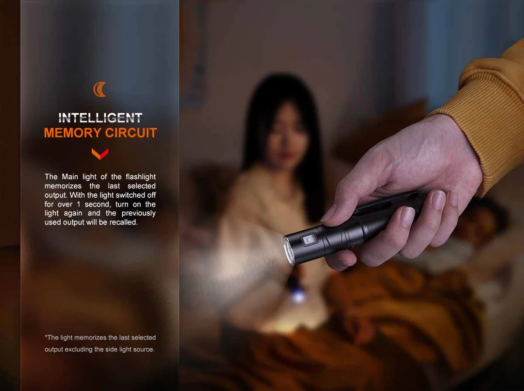 Fenix LD12R Luminus SST20 CW LED 600L Rechargeable Flashlight