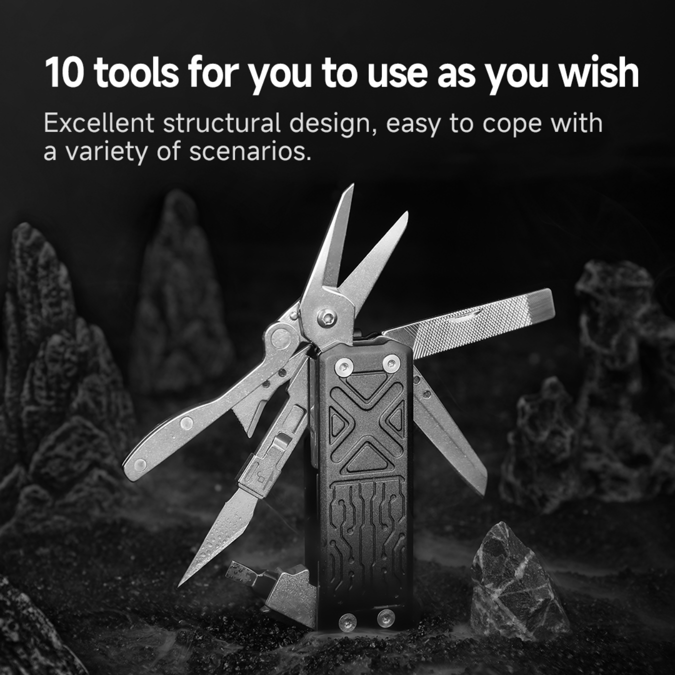 NexTool Pocket Tool E1 NE20287A 10-in-1 EDC Mini Tools with Replaceable Multi Functional Multitool