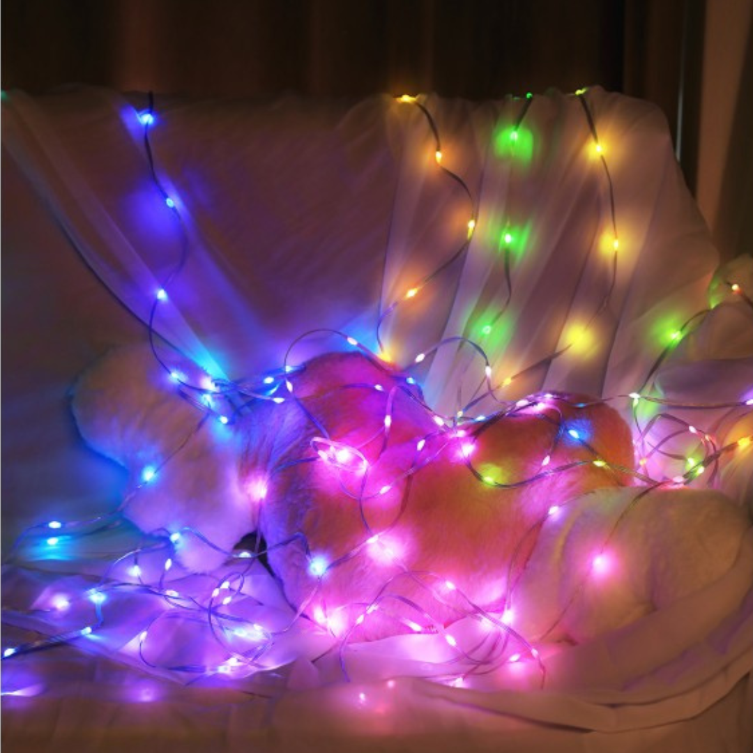 NexTool Milky Way 2-in-1 Camping Lamp (Fairy Lights) NE20247 Lantern Portable Hand Cranked Retractable Ambient Decorative Lighting