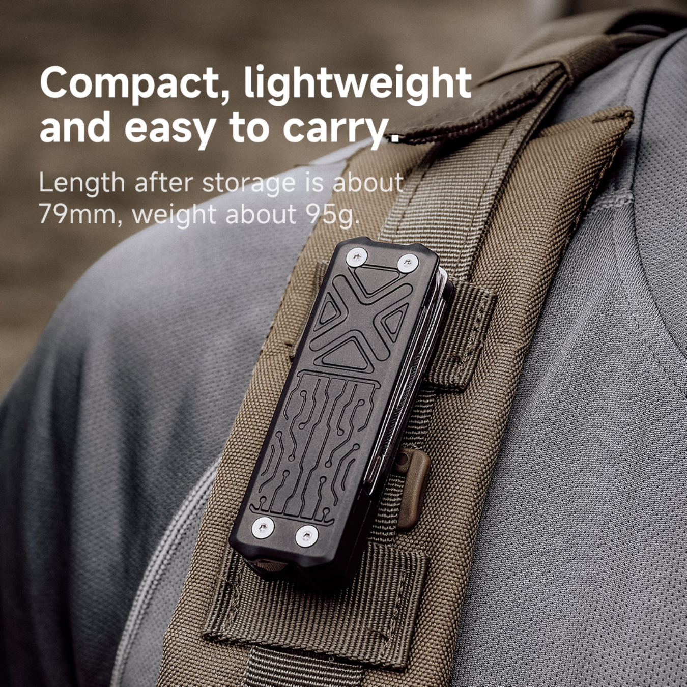 NexTool Pocket Tool E1 NE20287A 10-in-1 EDC Mini Tools with Replaceable Multi Functional Multitool