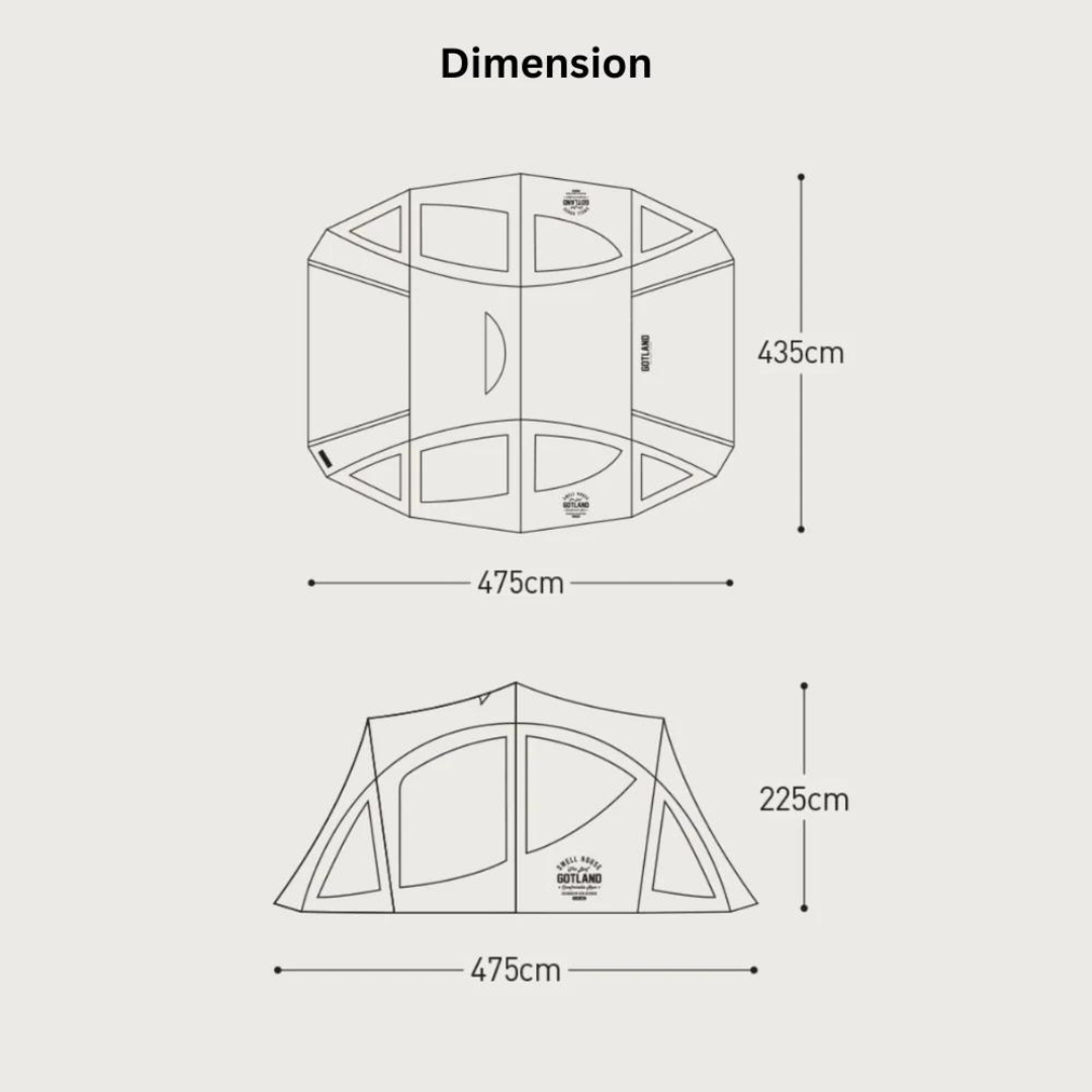 KZM Gotland Swell House Tent