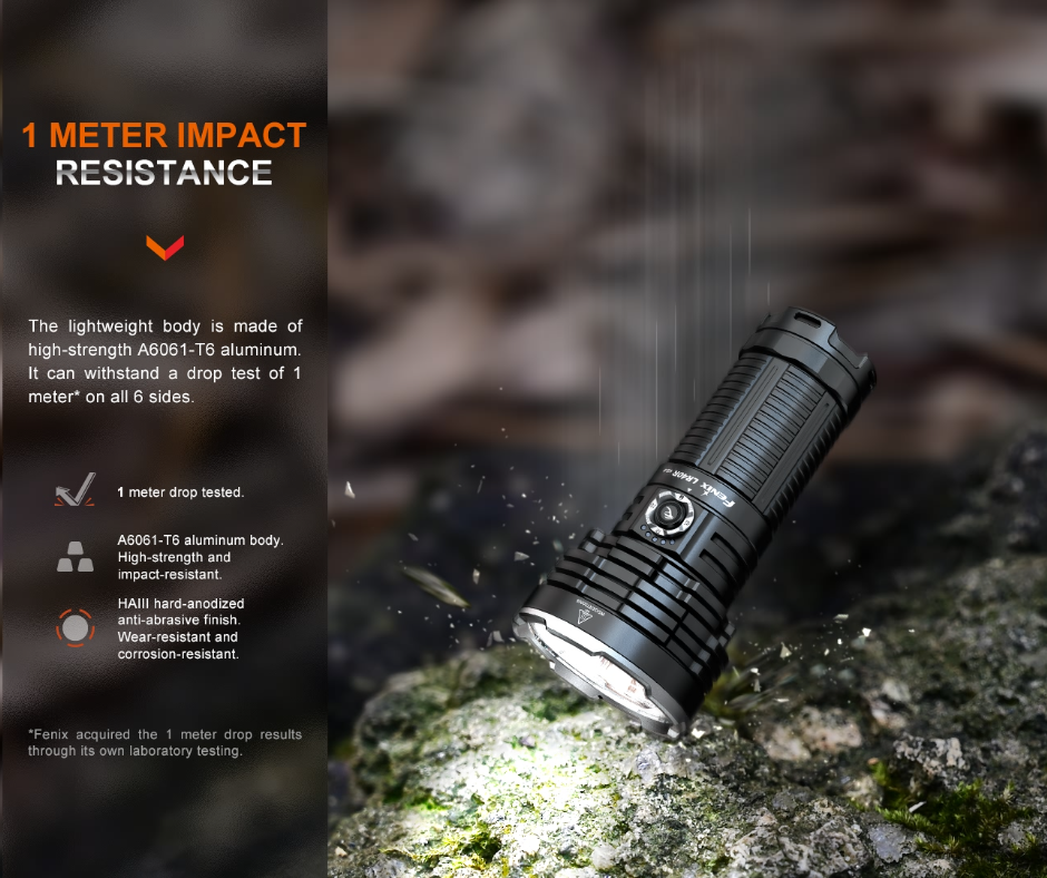 Fenix LR40R V2.0 Luminus SFT70 LED 15000L Rechargeable Flashlight