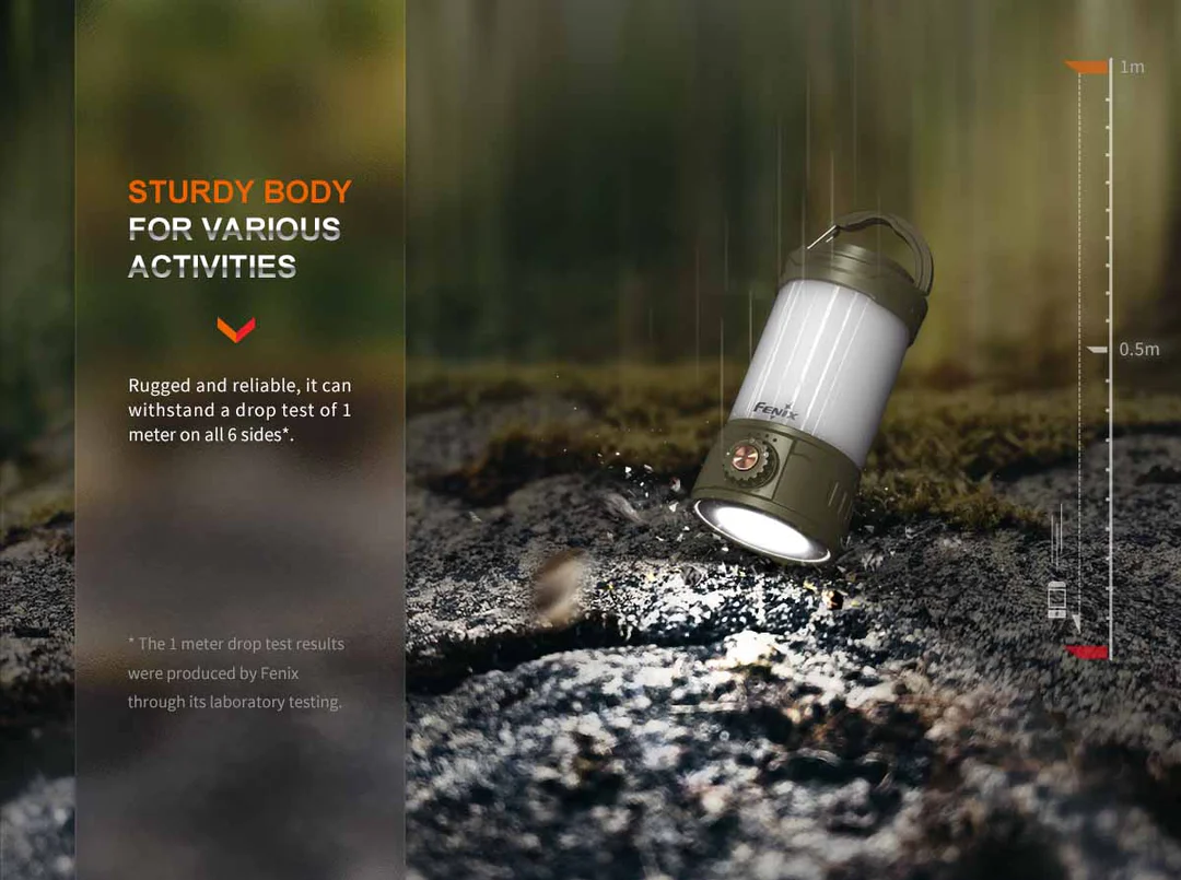 Fenix CL26R Pro Rechargeable 650L Camping Lantern