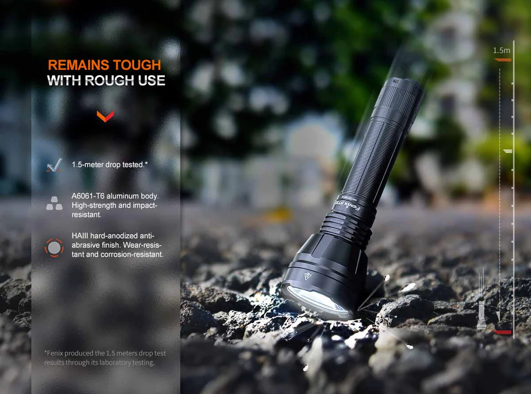 Fenix HT32 SFT70 CW, SFT20 RA Red & SFT20 CG Green LED 2500L Rechargeable Outdoor Hunting Flashlight