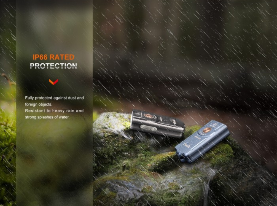 Fenix E03R V2.0 Limited Festive Edition 500L Rechargeable Keychain Flashlight