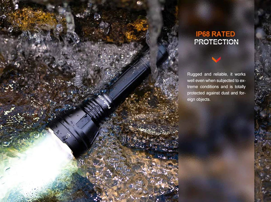 Fenix HT32 SFT70 CW, SFT20 RA Red & SFT20 CG Green LED 2500L Rechargeable Outdoor Hunting Flashlight