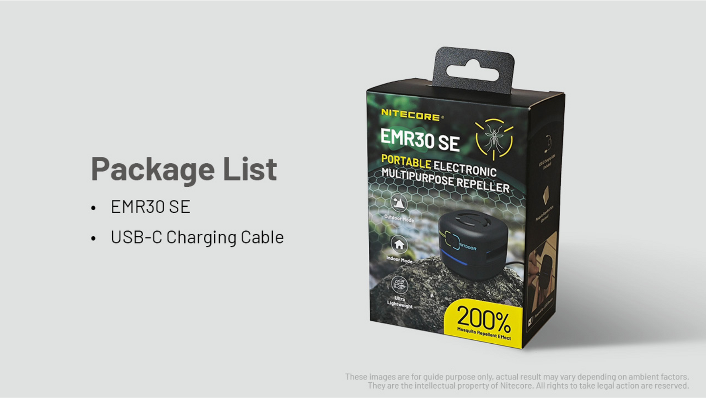 Nitecore EMR30 SE Portable Electronic Mosquito Repeller