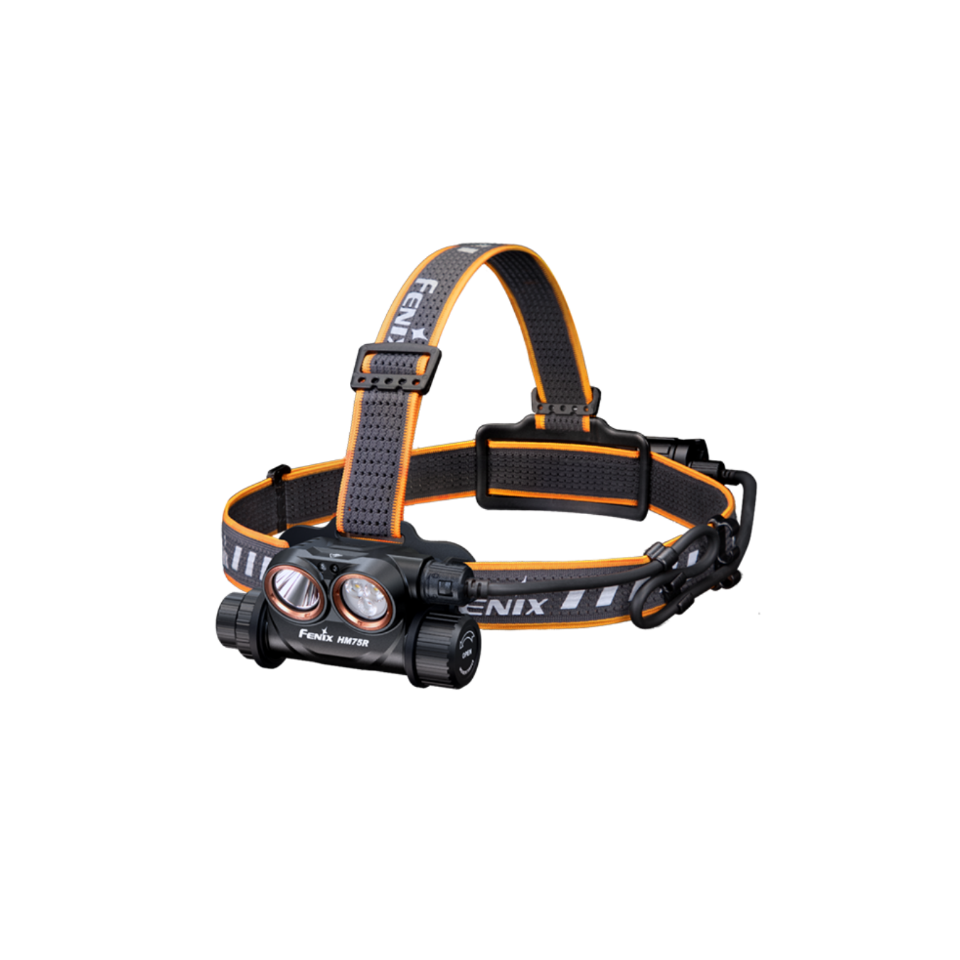Fenix HM75R Luminus SST40 CW LED 1600L Luminus SST20 NW LED Red Light Rechargeable Headlamp