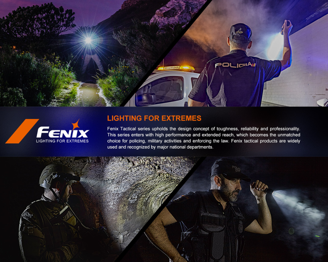 Fenix PD36R V2.0 Luminus SFT40 LED 1700L Rechargeable Flashlight
