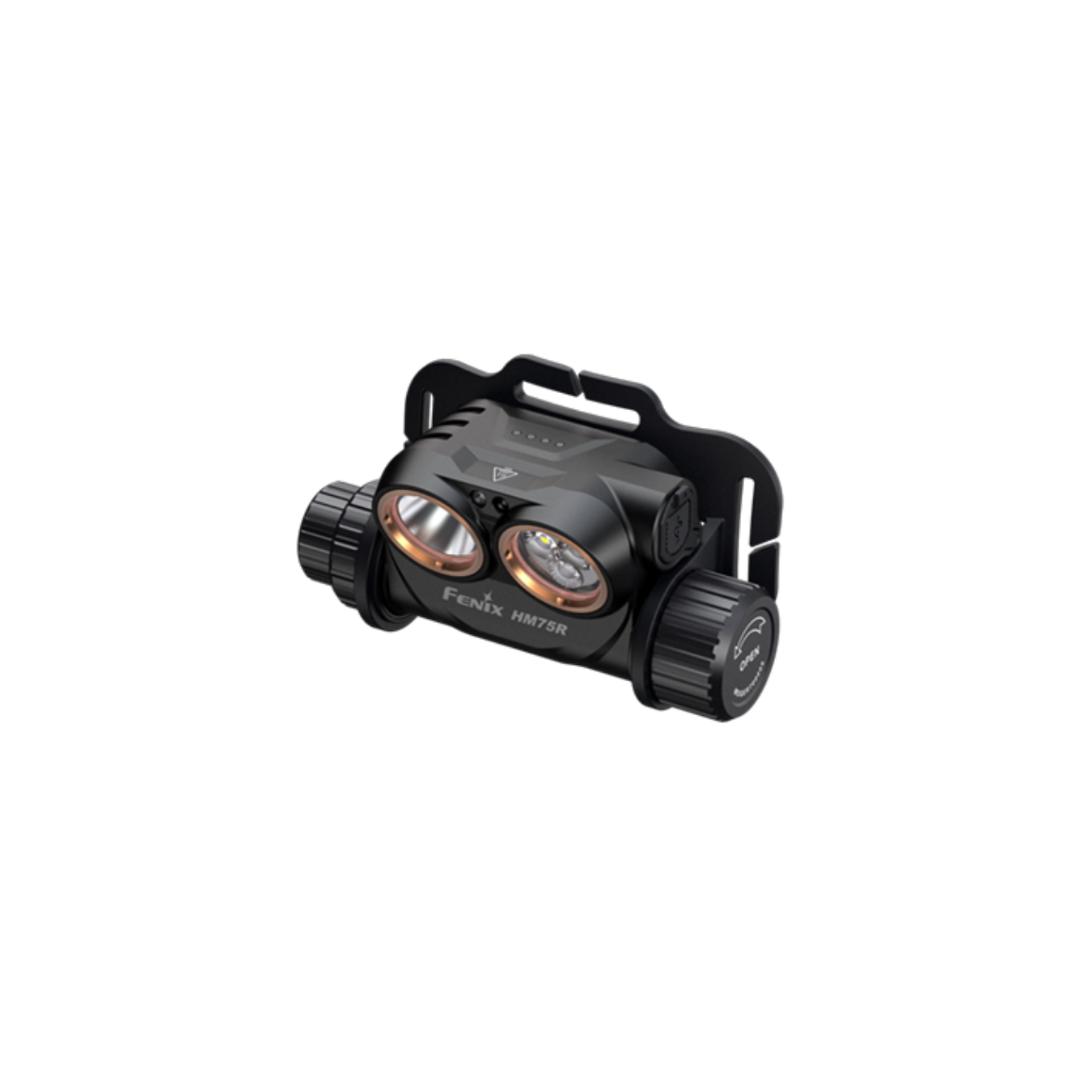 Fenix HM75R Luminus SST40 CW LED 1600L Luminus SST20 NW LED Red Light Rechargeable Headlamp