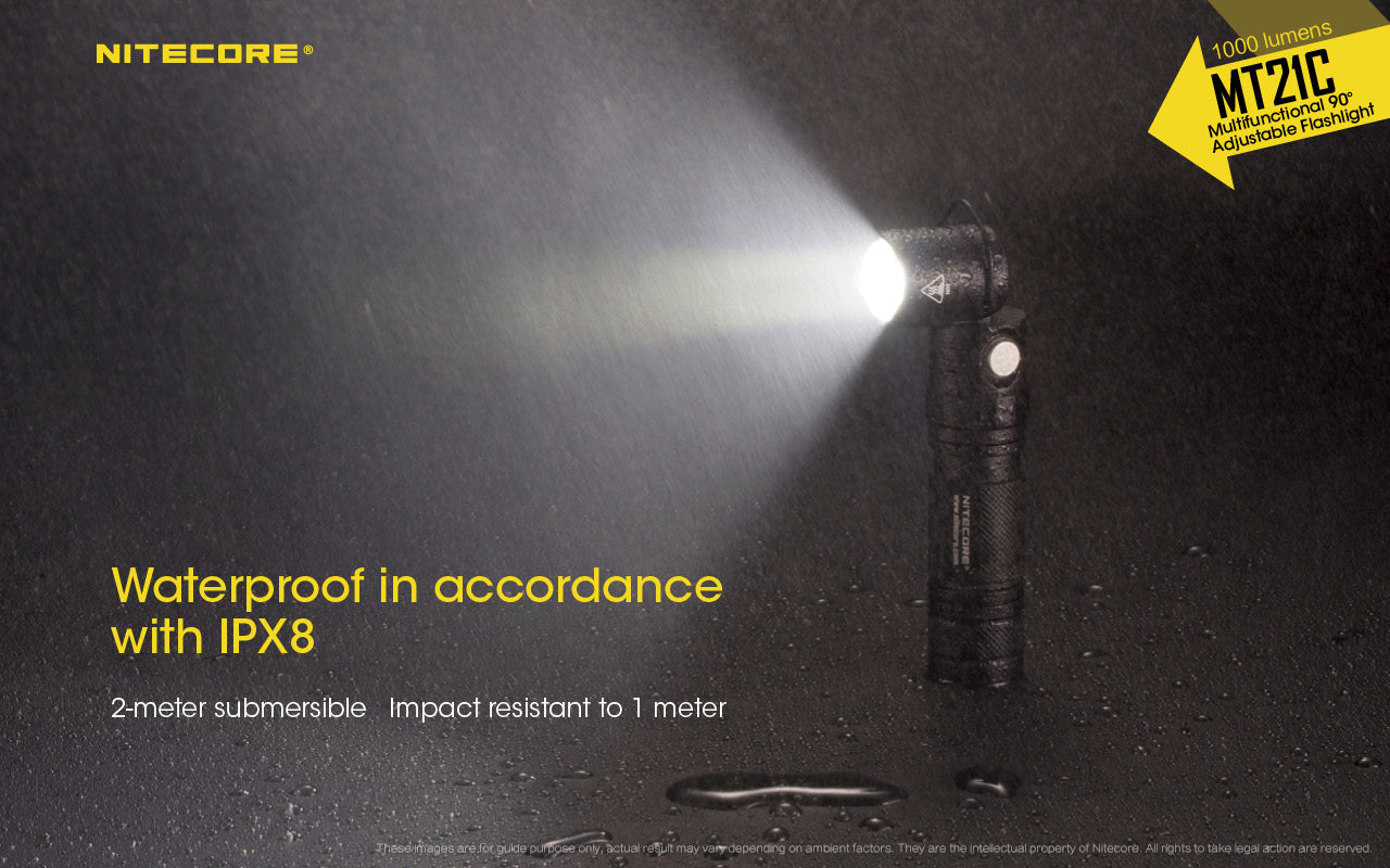 Nitecore MT21C CREE XP-L HD V6 LED 1000L Flashlight