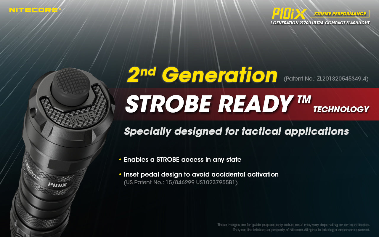 NITECORE P10iX 4000 LUMENS USB RECHARGEABLE FLASHLIGHT