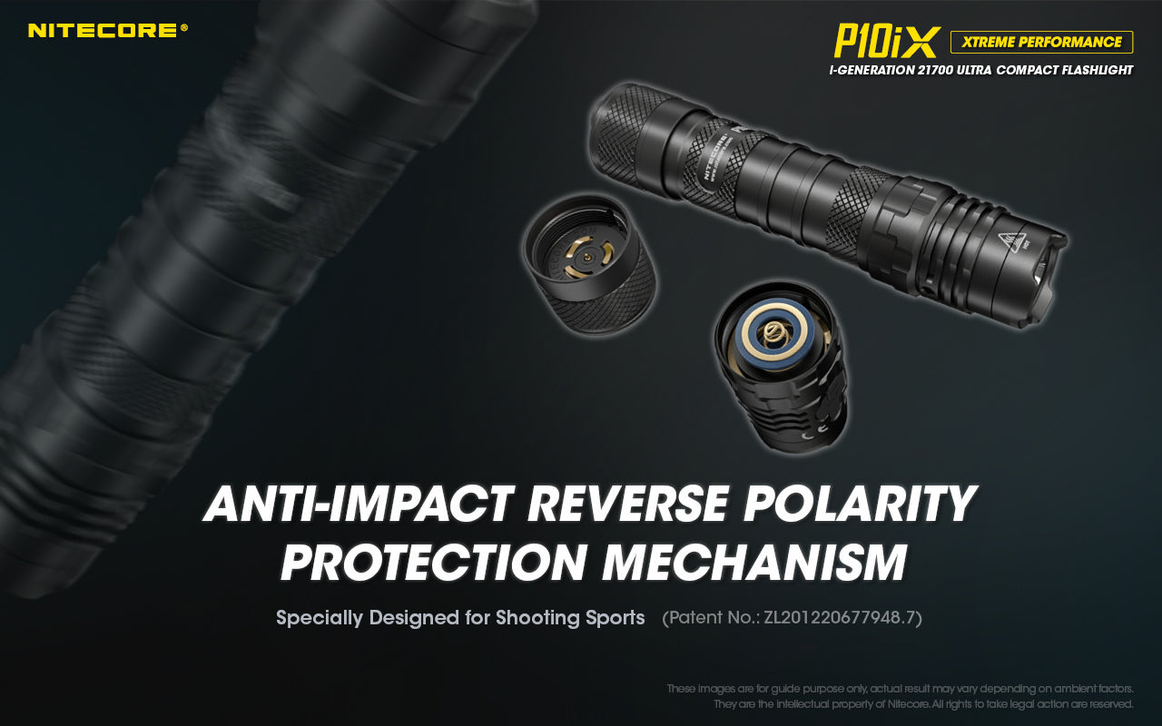 NITECORE P10iX 4000 LUMENS USB RECHARGEABLE FLASHLIGHT