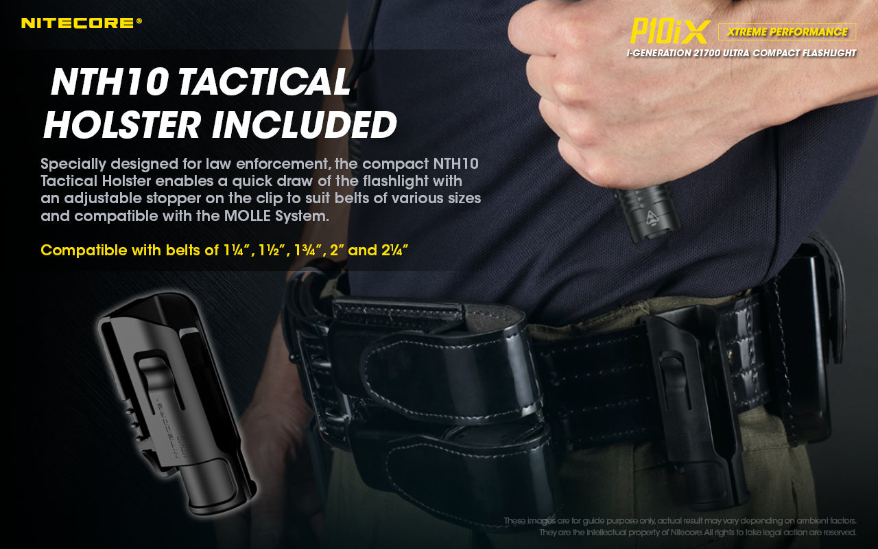 NITECORE P10iX 4000 LUMENS USB RECHARGEABLE FLASHLIGHT