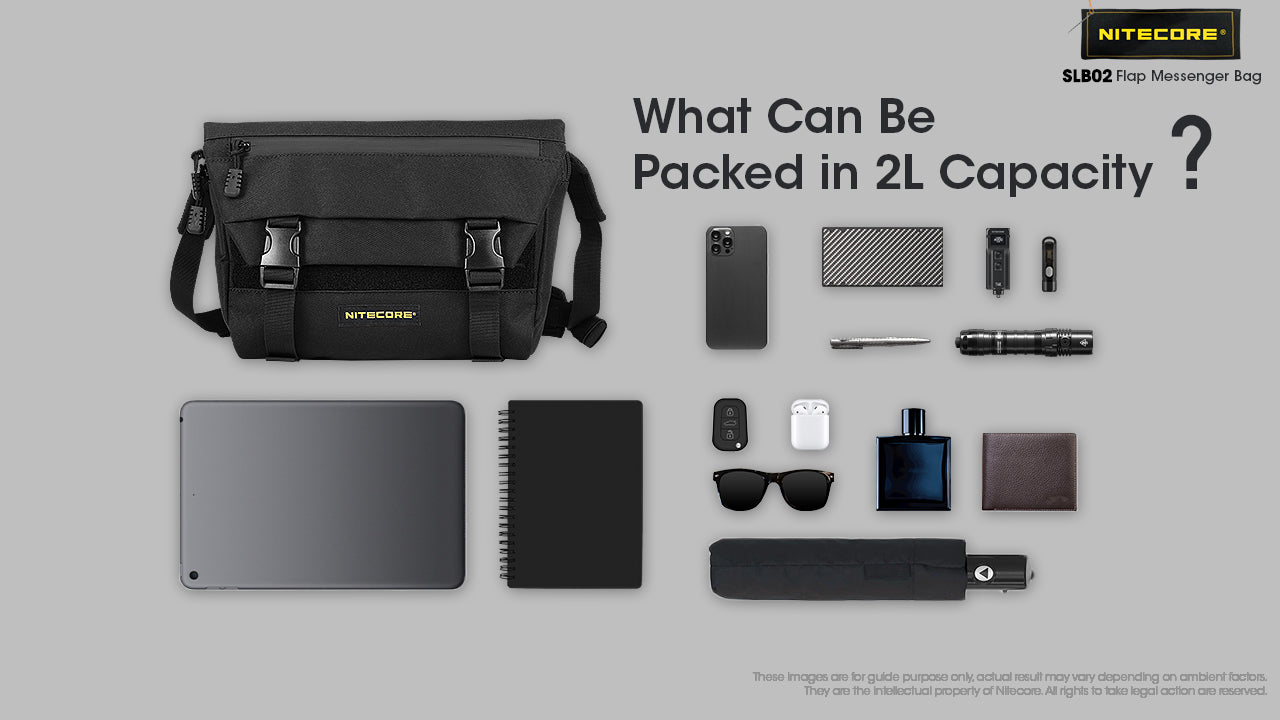 Nitecore SLB02 Flap Messenger Bag