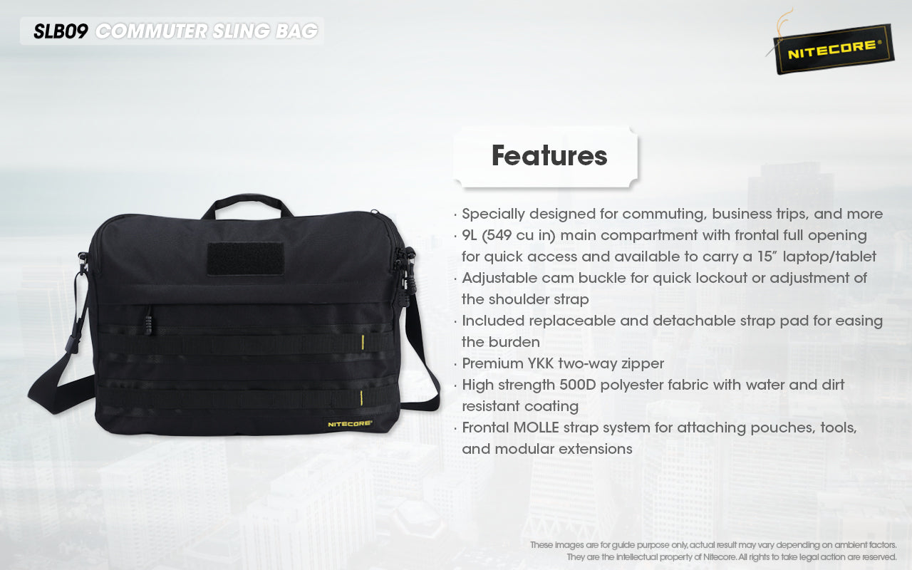 Nitecore SLB09 Commuter Sling Bag