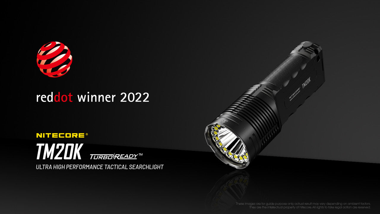 Nitecore TM20K 20,000 Lumens Rechargeable Flashlight
