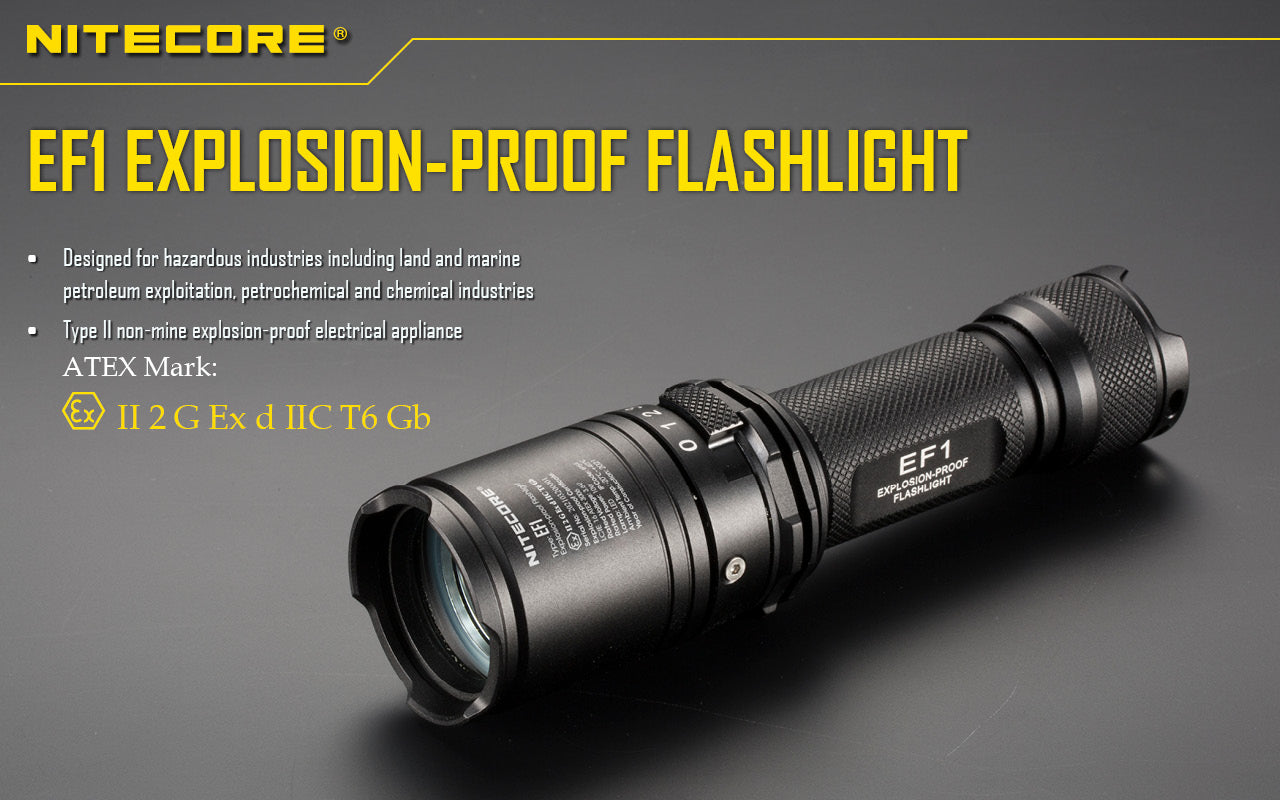 Nitecore EF1 Explosion-Proof LED Flashlight