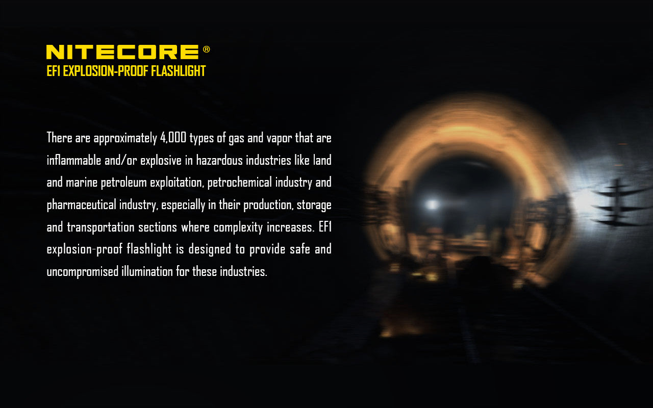 Nitecore EF1 Explosion-Proof LED Flashlight