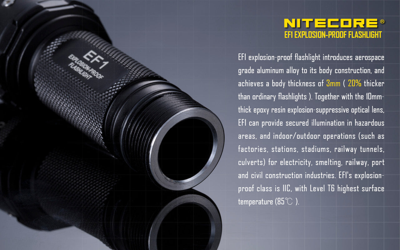 Nitecore EF1 Explosion-Proof LED Flashlight