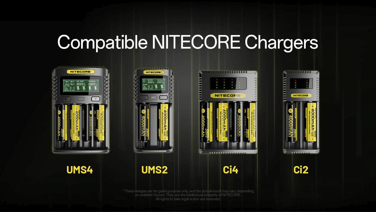 Nitecore 18650 4000mAh Protected Li-ion Rechargeable Battery NL1840R