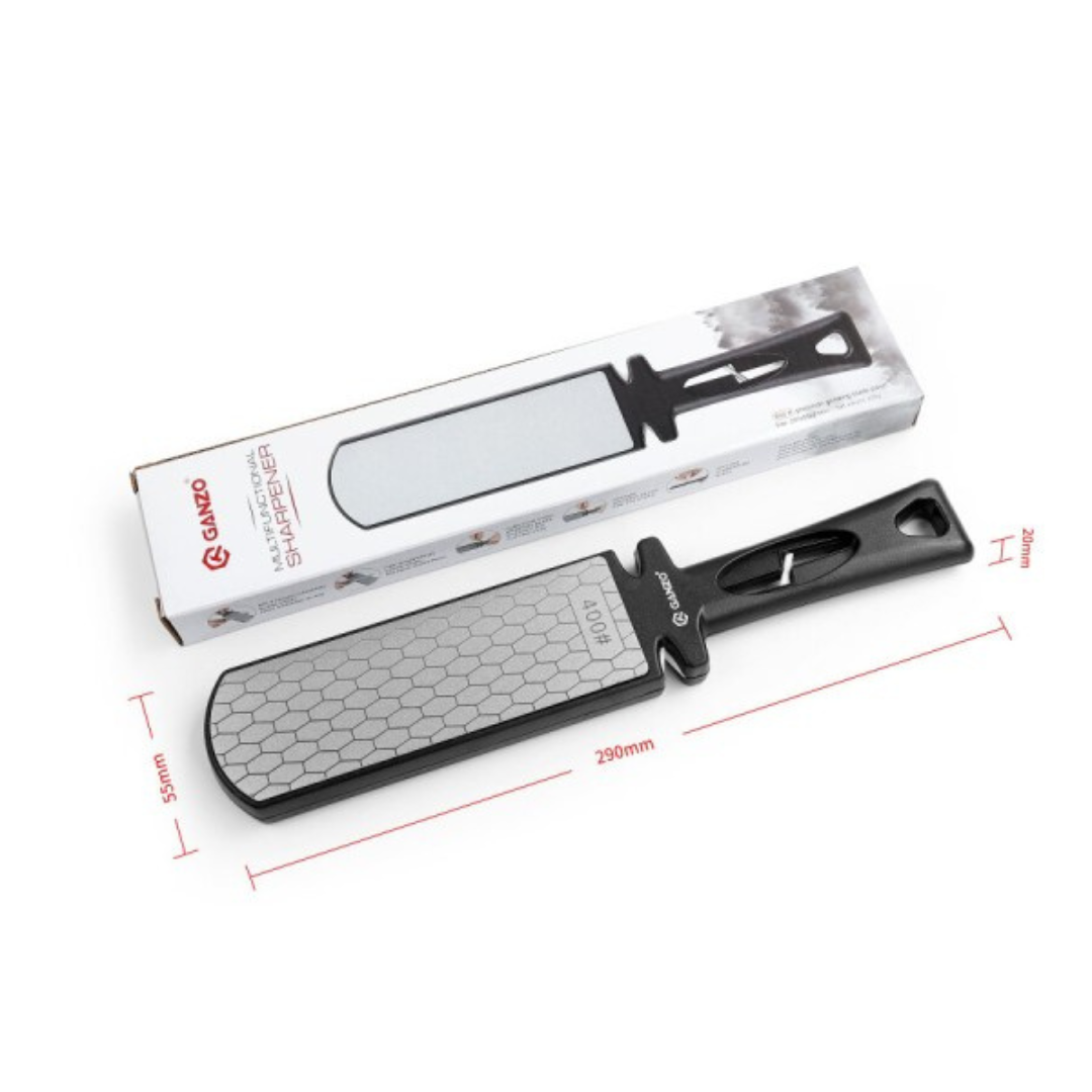 Ganzo ProSharp Knife Scissors 400 800 Grit Diamond Ceramic Sharpener