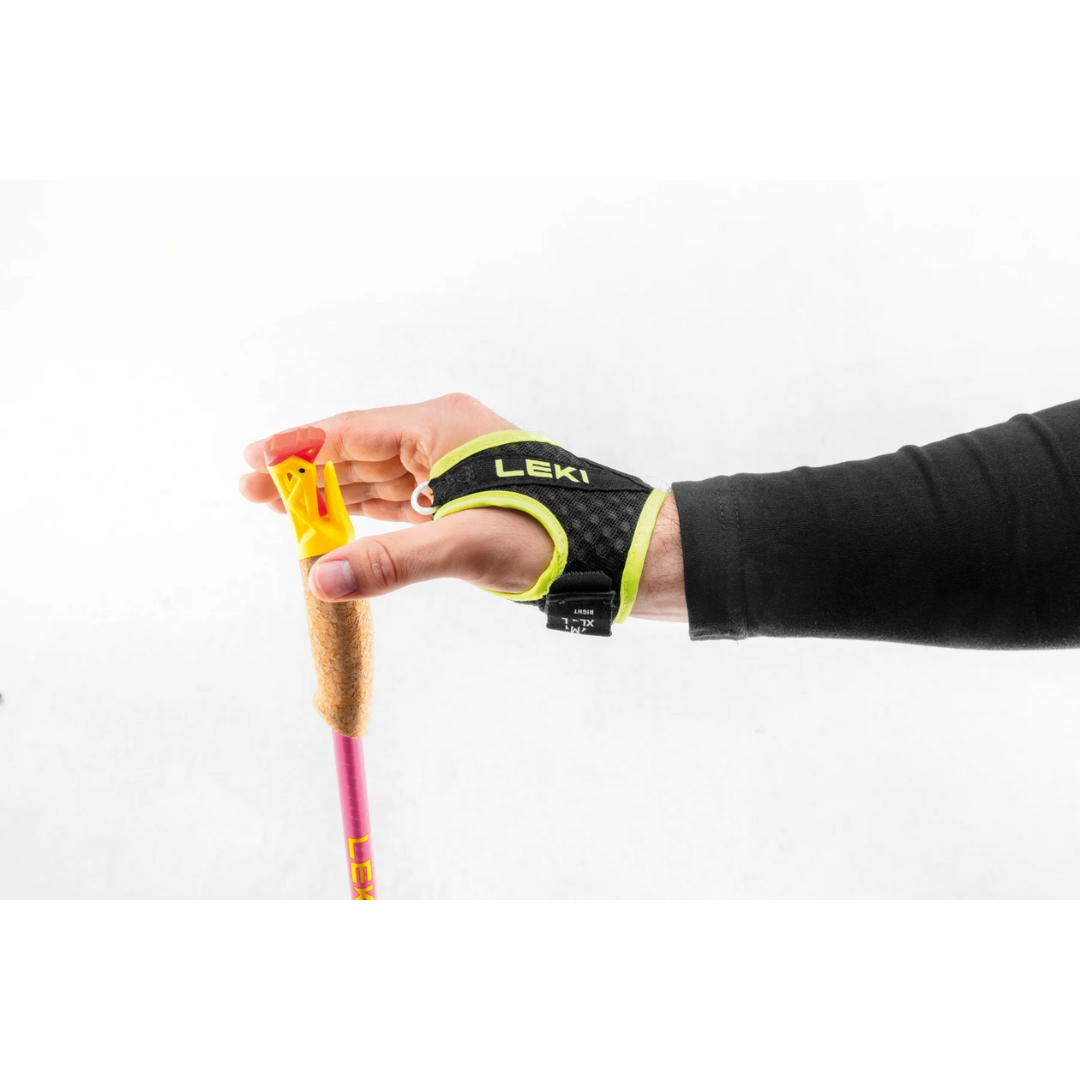 Leki Ultratrail FX.One Superlite Pole (Neon Pink/Neon Yellow/Natural Carbon)