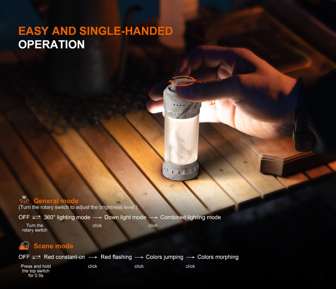 Fenix CL22R Rechargeable 500L Camping Lantern
