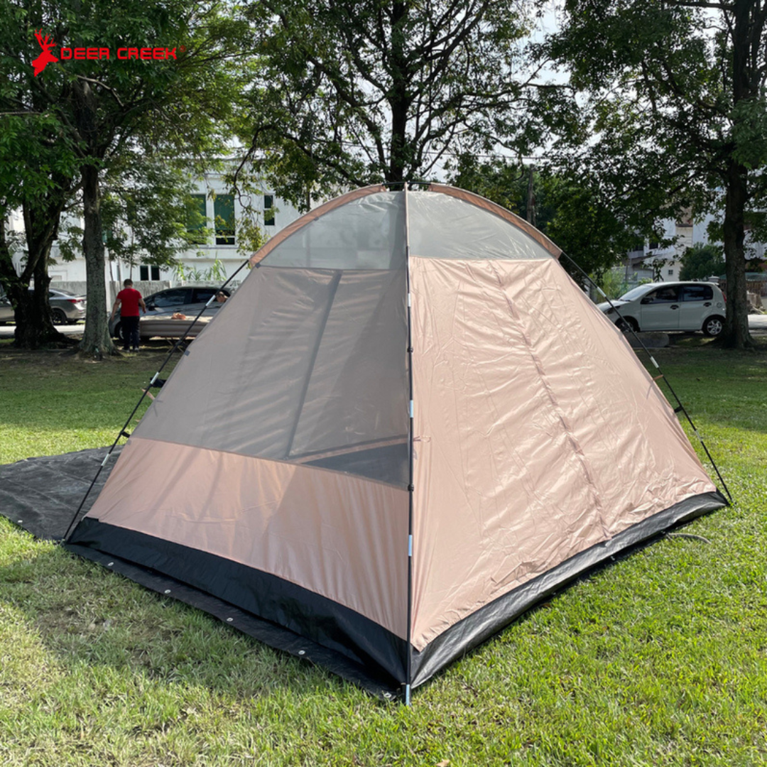Deer Creek Hurricane Plus 8 Person Dome Tent Extended 2.0 Dessert