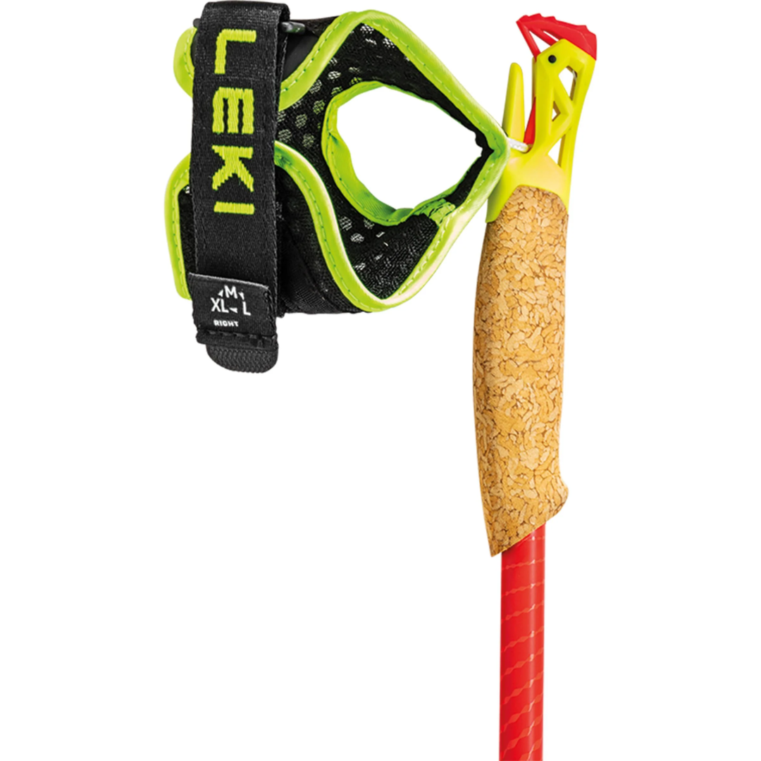 Leki Ultratrail FX.One Superlite (Bright Red/Neon Yellow/Natural Carbon)