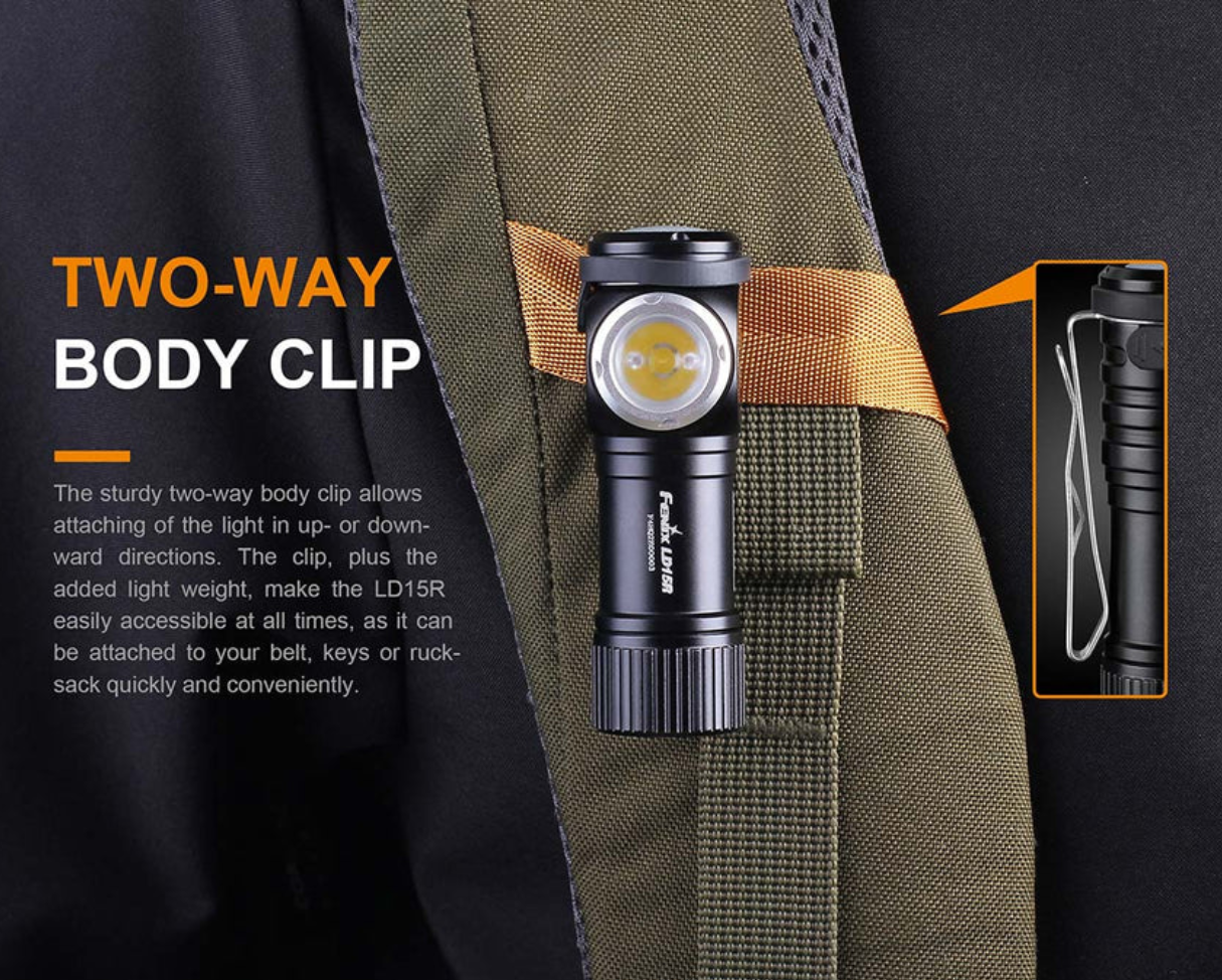 Fenix LD15R Rechargeable CREE XP-G3 LED 500L Flashlight