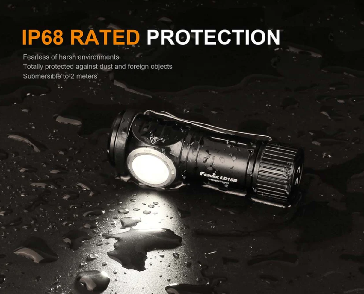 Fenix LD15R Rechargeable CREE XP-G3 LED 500L Flashlight