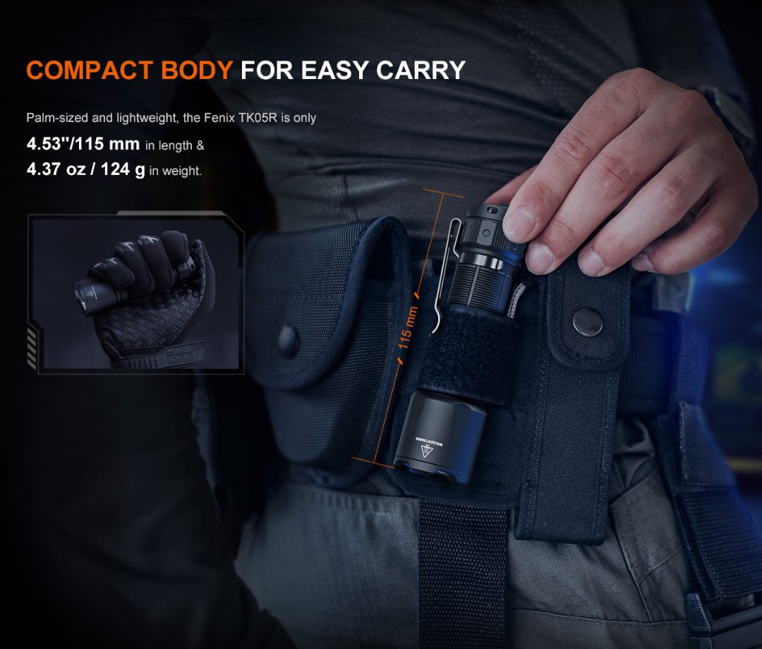 Fenix TK05R Osram CSLPM1.TG LED CW 1000L EDC Flashlight