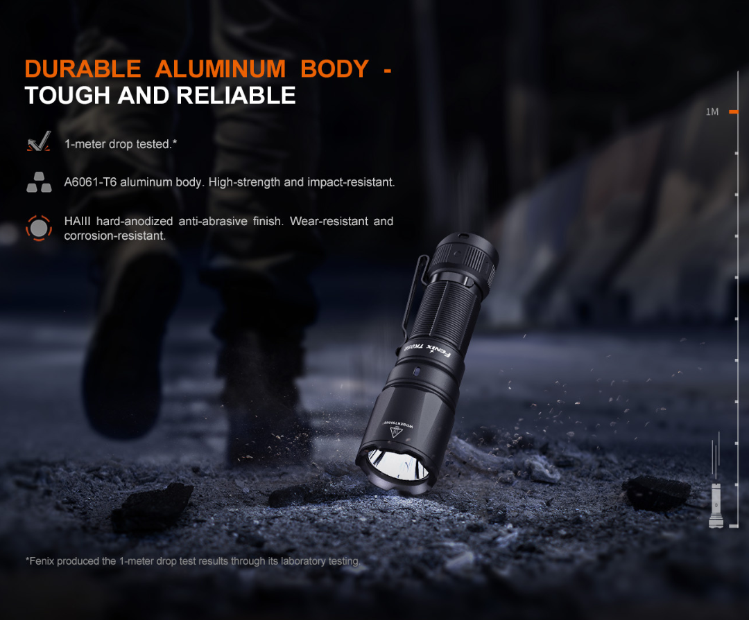 Fenix TK05R Osram CSLPM1.TG LED CW 1000L EDC Flashlight