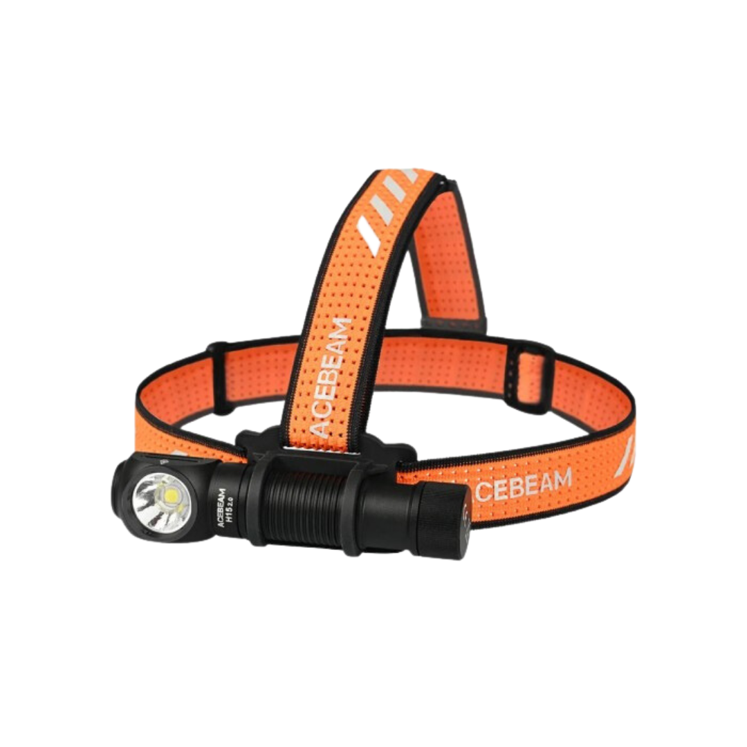 Acebeam H15 2.0 Cool White 6500K LED 2800 Lumens USB Rechargeable Headlamp