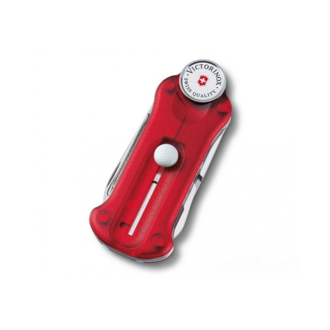 Victorinox Golf Tool Translucent Red Multitool 0.7052.T