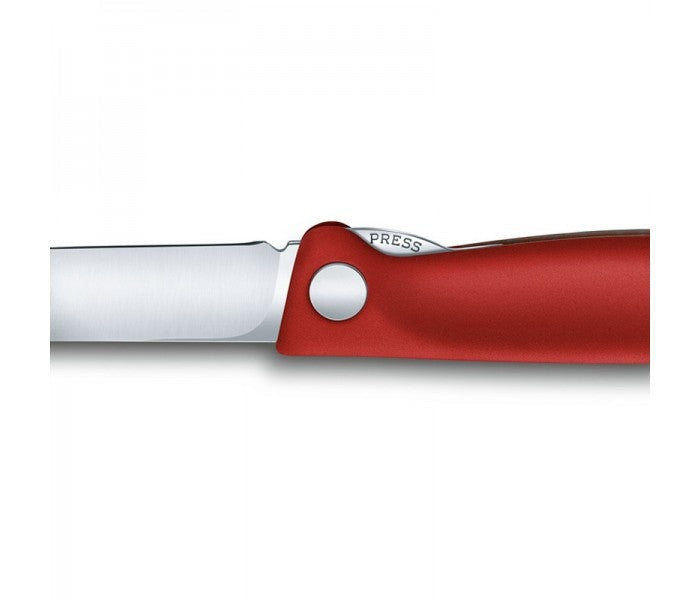Victorinox Swiss Classic 11cm Straight Edge Foldable Paring Knife Red 6.7801.FB
