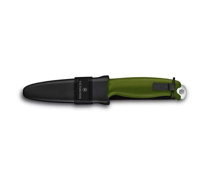 Victorinox Venture Olive Fixed Blade Full Tang Knife 3.0902.4
