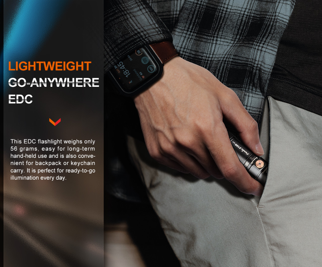 Fenix E18R V2.0 Luminus SST40 LED 1200L Rechargeable Flashlight