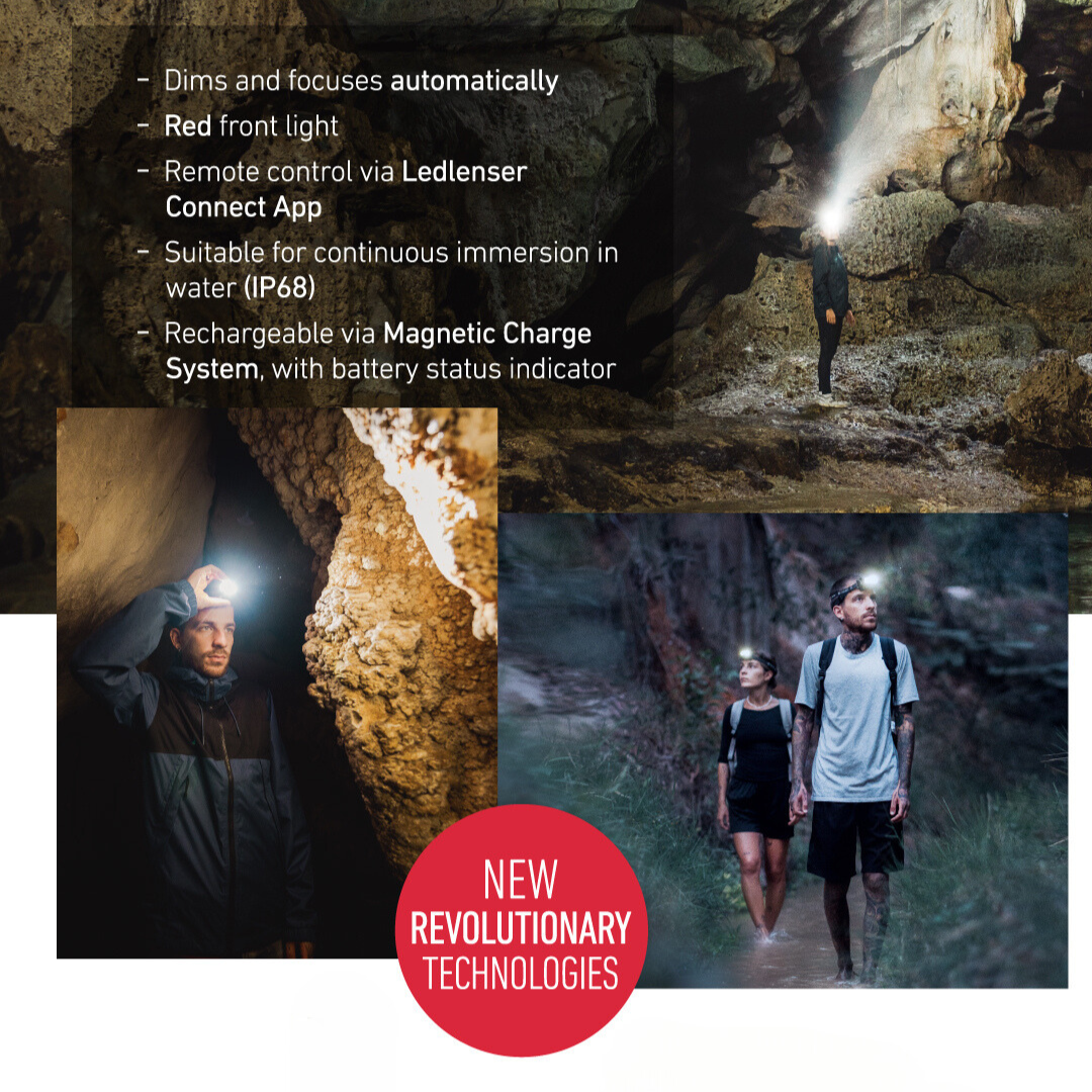 LED LENSER HF8R Core Rechargeable Headlamp