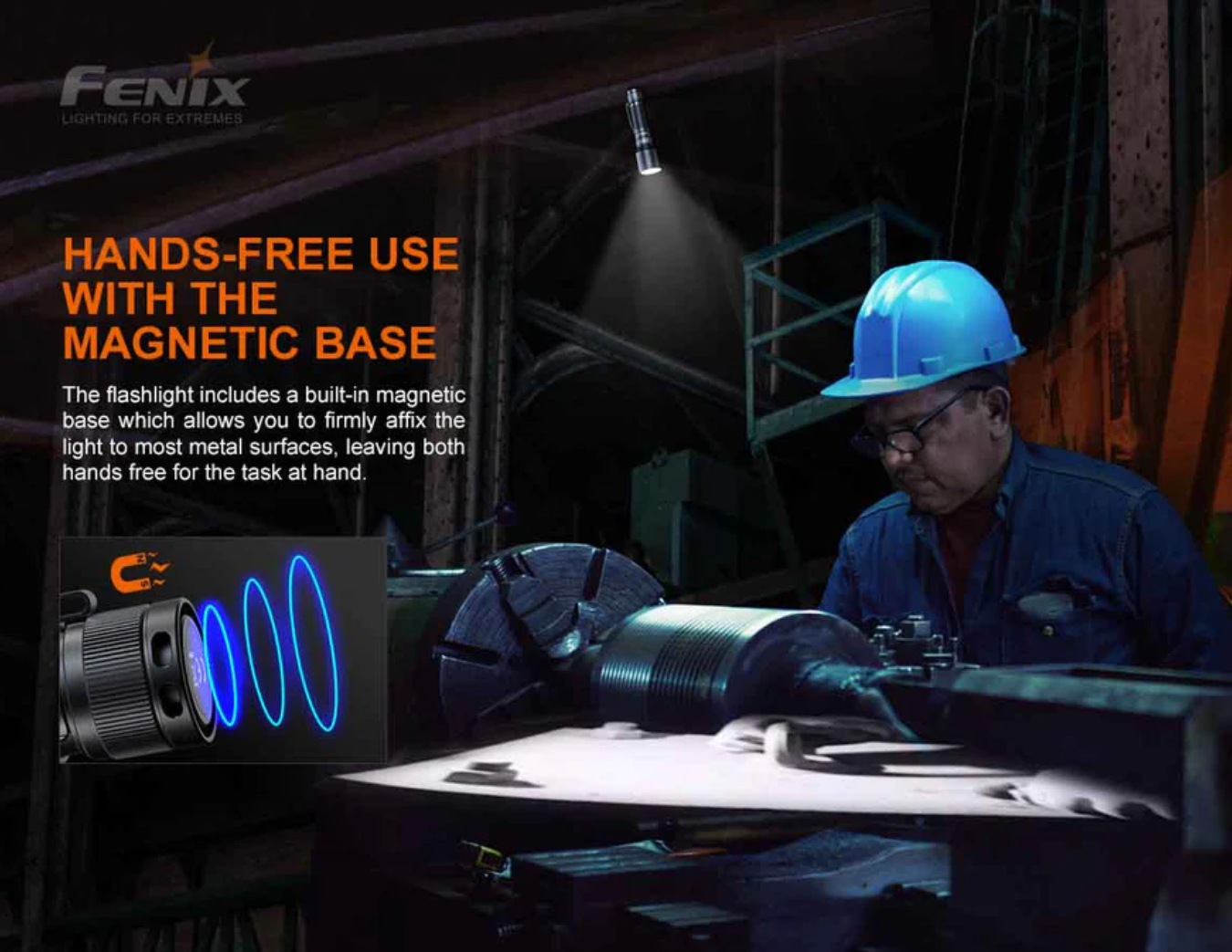 Fenix C7 Luminus SST70 LED 3000L Rechargeable Work Flashlight