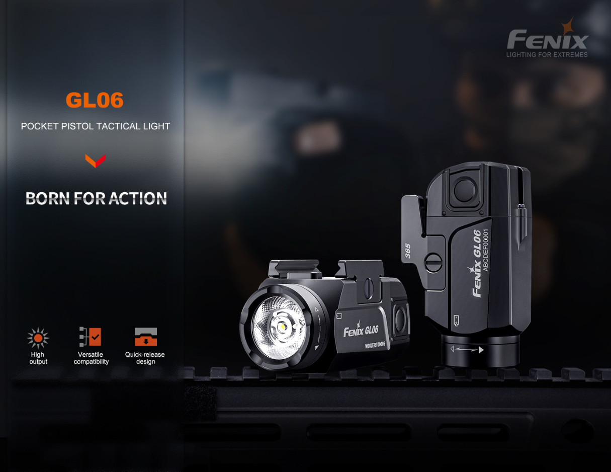 Fenix GL06-365 CREE XPL HI LED 600L CW Light