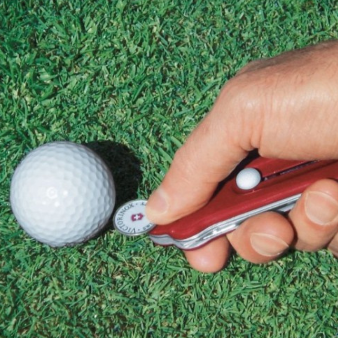 Victorinox Golf Tool Translucent Red Multitool 0.7052.T