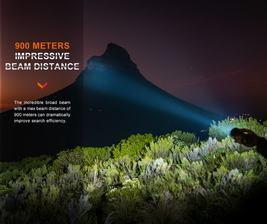 Fenix LR40R V2.0 Luminus SFT70 LED 15000L Rechargeable Flashlight